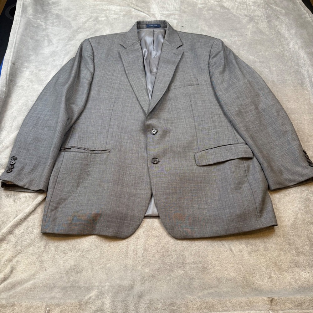 Ralph Lauren Dillard's Wool Blazer‎ 48R Gray Men's Business Casual Classic